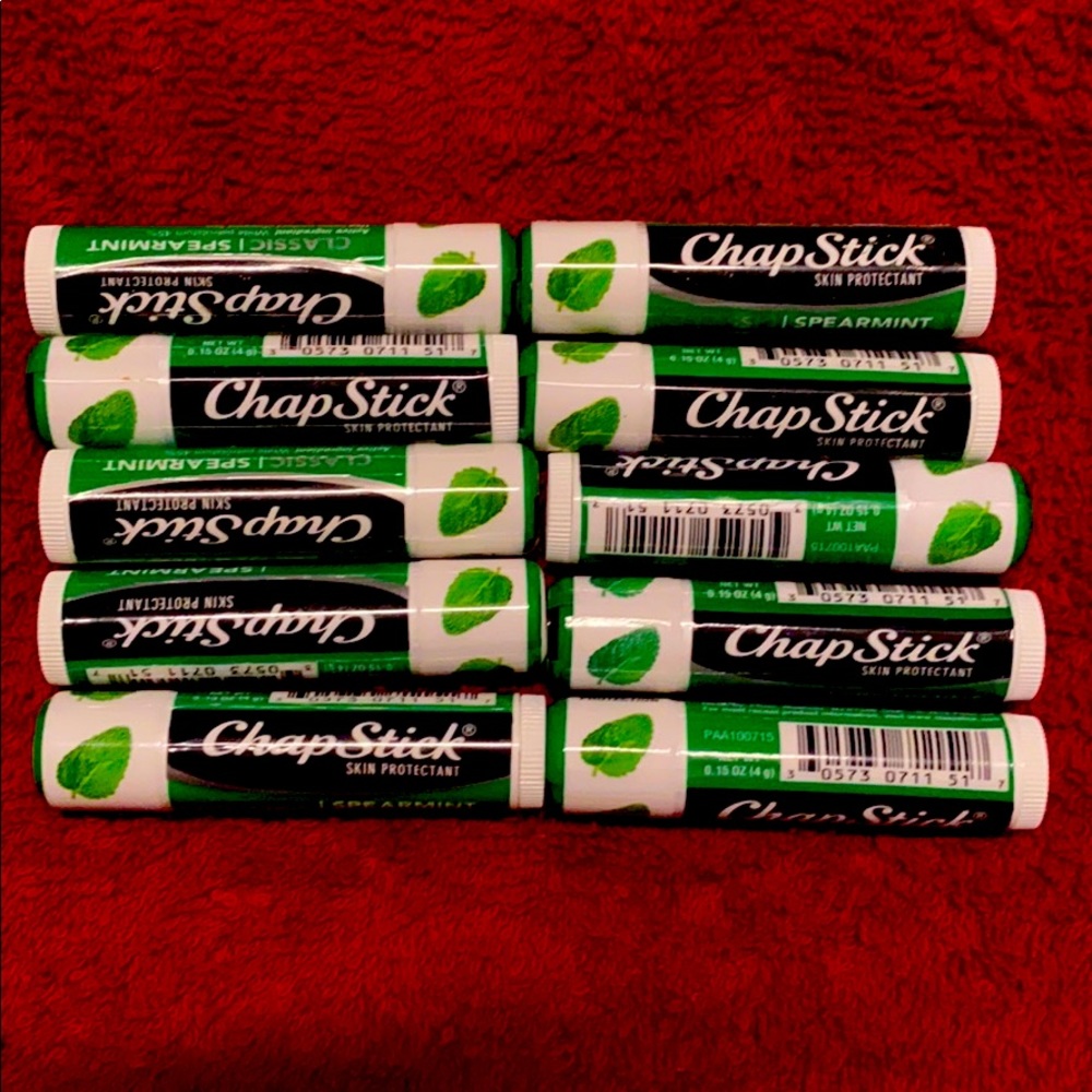 Chapstick classic spearmint lot of 10